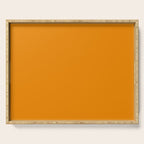 Simply Tangerine Orange Serving Tray Gallery Image 1