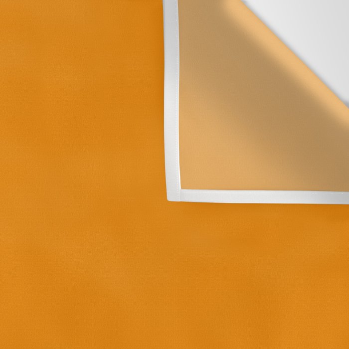 Simply Tangerine Orange Wall Tapestry Gallery Image 3