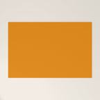Simply Tangerine Orange Welcome Mat Gallery Image 1