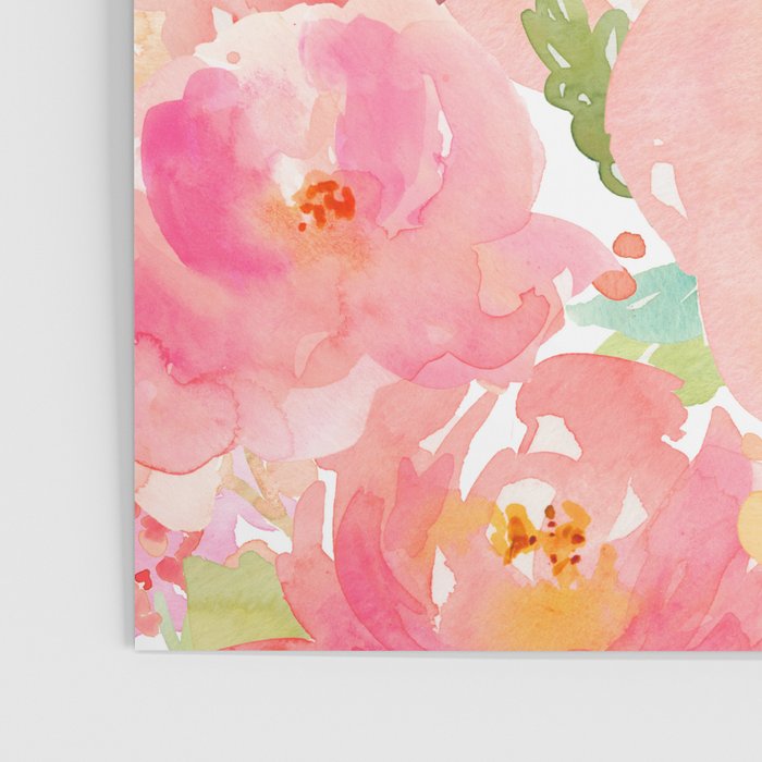 Preppy Pink Peonies Poster Gallery Image 3