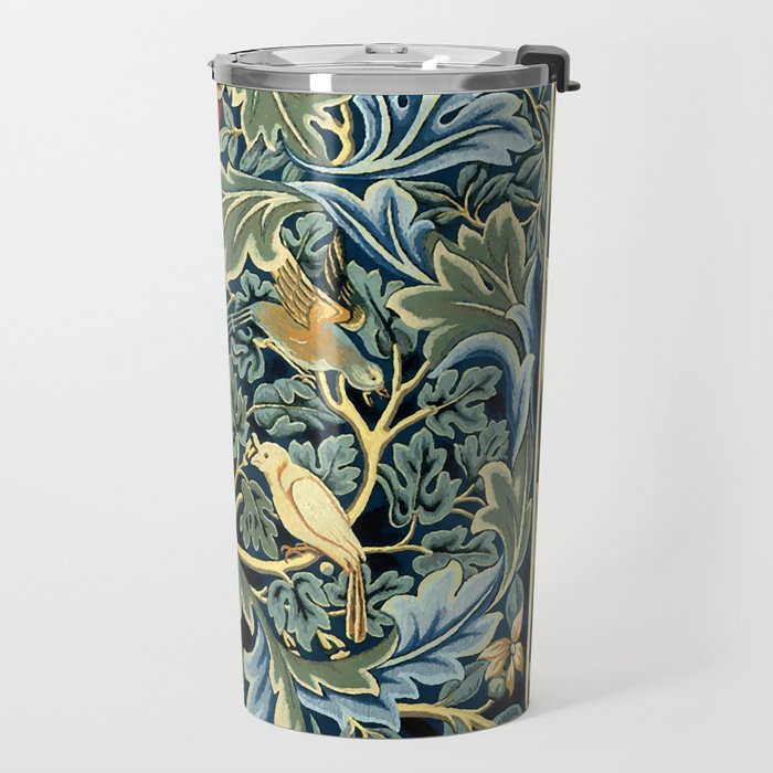 William Morris "Birds and Acanthus" Travel Mug Gallery Image 2