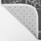 Minimalist Mountains 5 Bath Mat Gallery Image 2