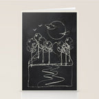 Minimalist Mountains 5 Stationery Card Gallery Image 2