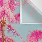 Pink Palm Trees - Surreal Nature Photography Print Wall Tapestry Gallery Image 3