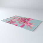 Pink Palm Trees - Surreal Nature Photography Print Rug Gallery Image 3