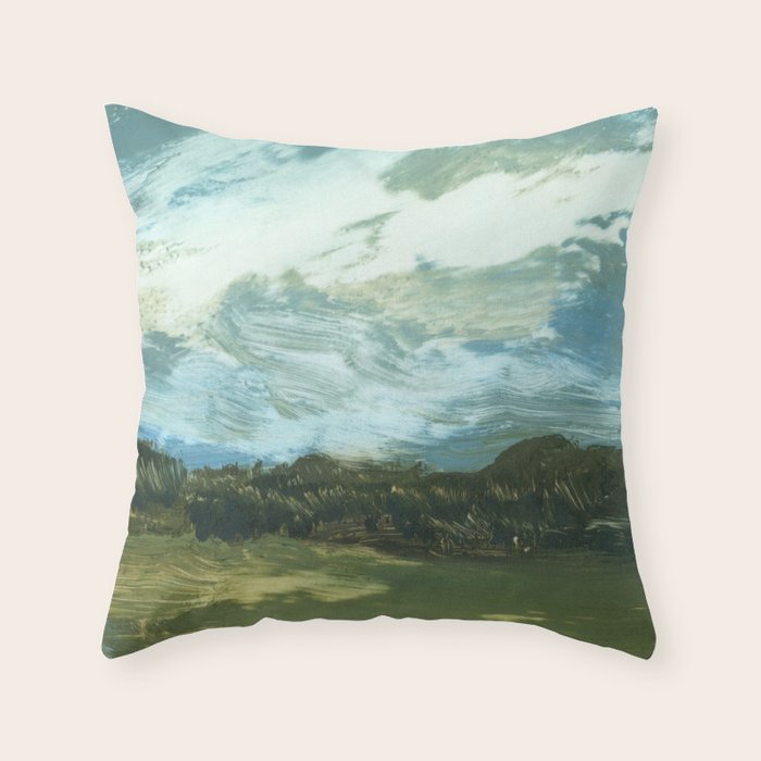 Spring Beach Throw Pillow Gallery Image 1