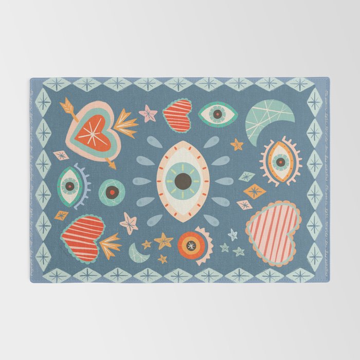 Written in the Stars | Milagros Hearts & Stars Rug Gallery Image 2