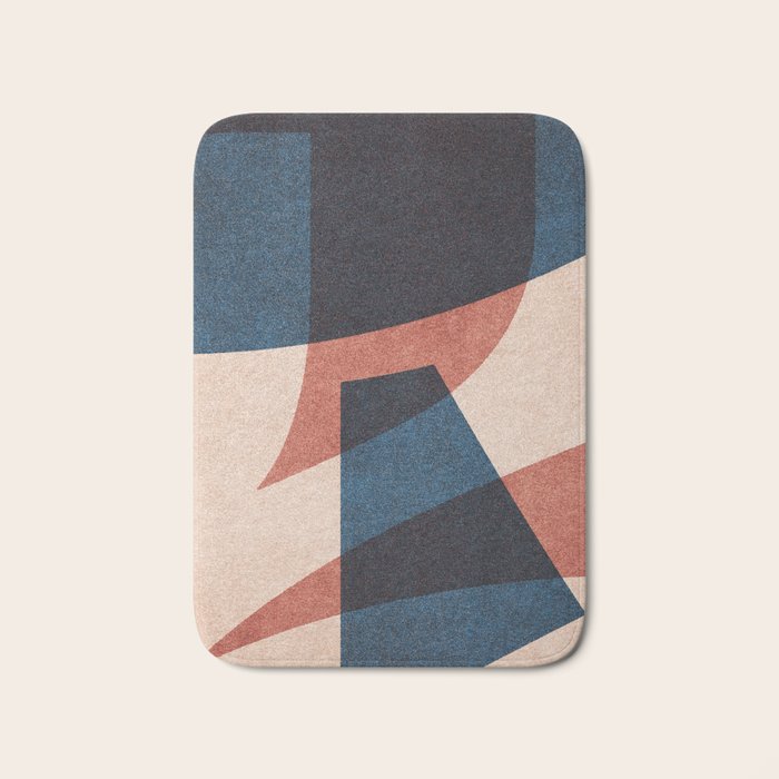 ABSTRACT ALPHABET / Gothic E Bath Mat Gallery Image 1