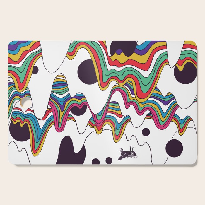 Psychedelic Planet Cutting Board Gallery Image 1