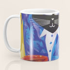 1994 Montreal Jazz Festival Cool Cat Poster No. 3 Gig Advertisement Coffee Mug Gallery Image 3