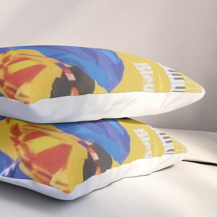 1994 Montreal Jazz Festival Cool Cat Poster No. 3 Gig Advertisement Pillow Sham Gallery Image 3