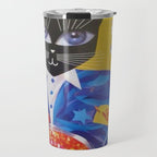 1994 Montreal Jazz Festival Cool Cat Poster No. 3 Gig Advertisement Travel Mug Gallery Image 1