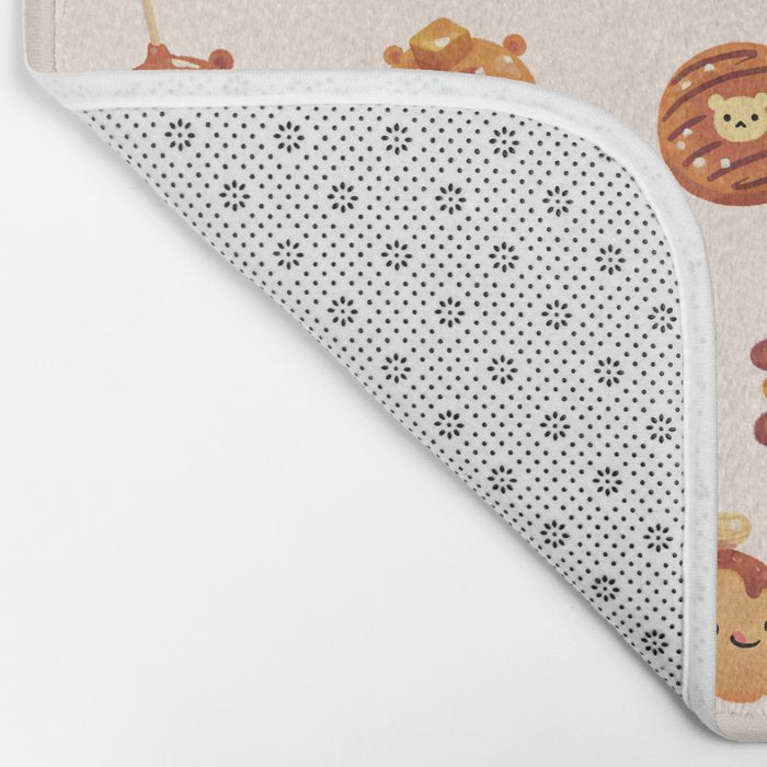 Salted caramel bear Bath Mat Gallery Image 2