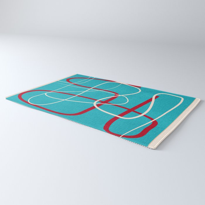 Minimalist Line Art 4 Rug Gallery Image 3