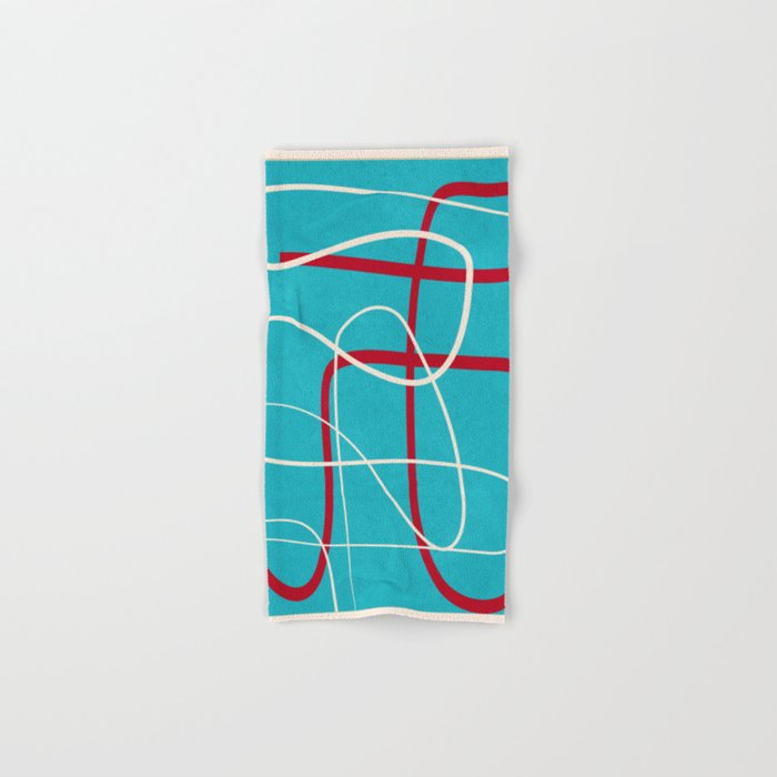 Minimalist Line Art 4 Bath Towel Gallery Image 1
