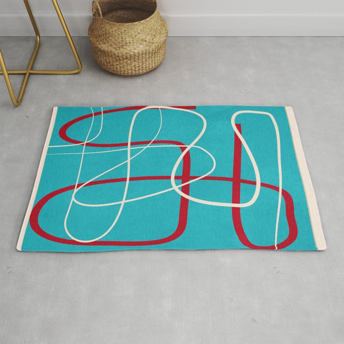 Minimalist Line Art 4 Rug Gallery Image 1