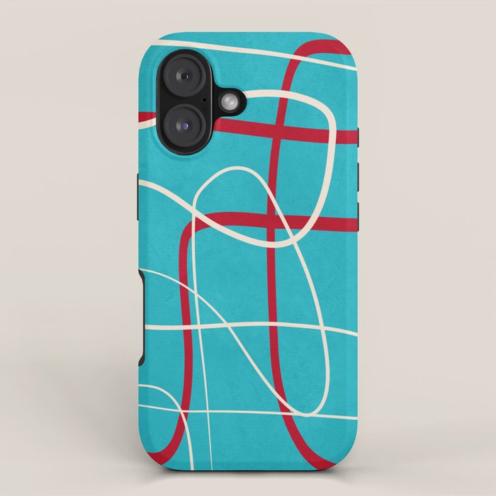 Minimalist Line Art 4 iPhone Case Gallery Image 1