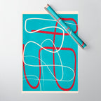 Minimalist Line Art 4 Wrapping Paper Gallery Image 1