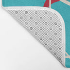 Minimalist Line Art 4 Bath Mat Gallery Image 2
