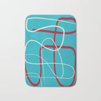 Minimalist Line Art 4 Bath Mat Gallery Image 1