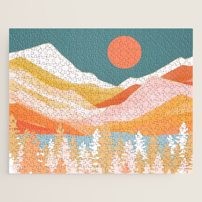 Citrus Mountains Jigsaw Puzzle Gallery Image 1