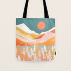 Citrus Mountains Tote Bag Gallery Image 1