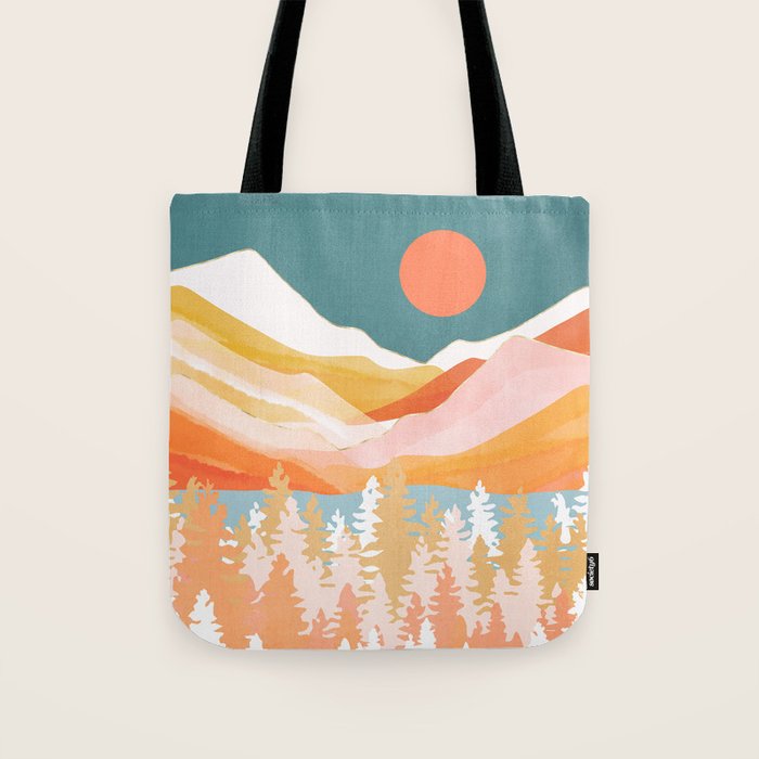 Citrus Mountains Tote Bag Gallery Image 1