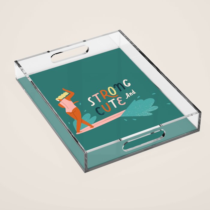 Strong and cute Acrylic Tray Gallery Image 1