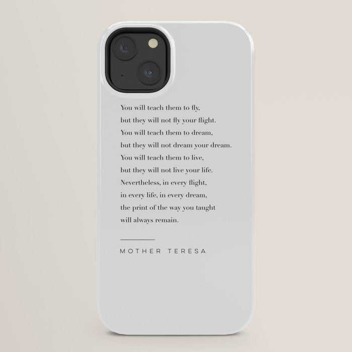 Mother Teresa Quote iPhone Case Gallery Image 22