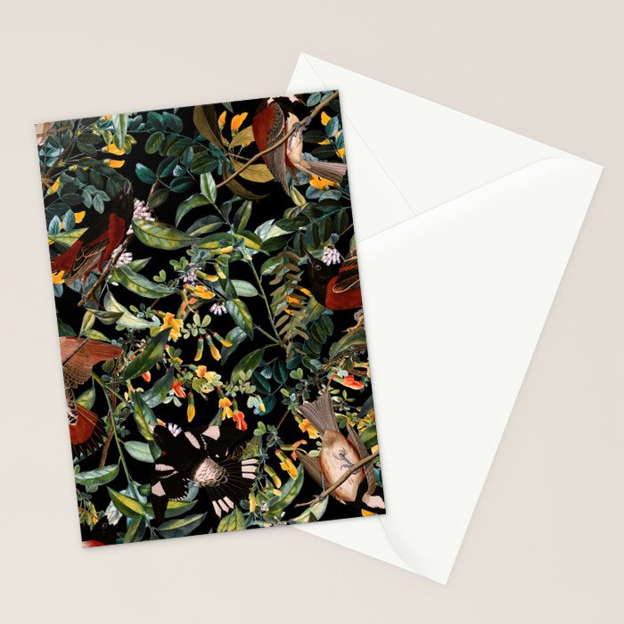 Floral and Birds XLIV Stationery Card Gallery Image 2