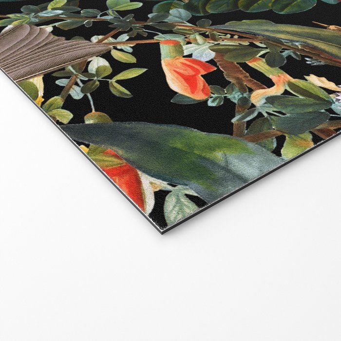 Floral and Birds XLIV Welcome Mat Gallery Image 2
