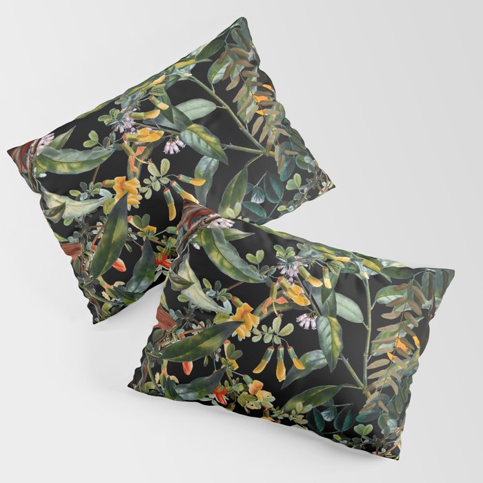 Floral and Birds XLIV Pillow Sham Gallery Image 3
