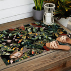 Floral and Birds XLIV Outdoor Rug Gallery Image 2