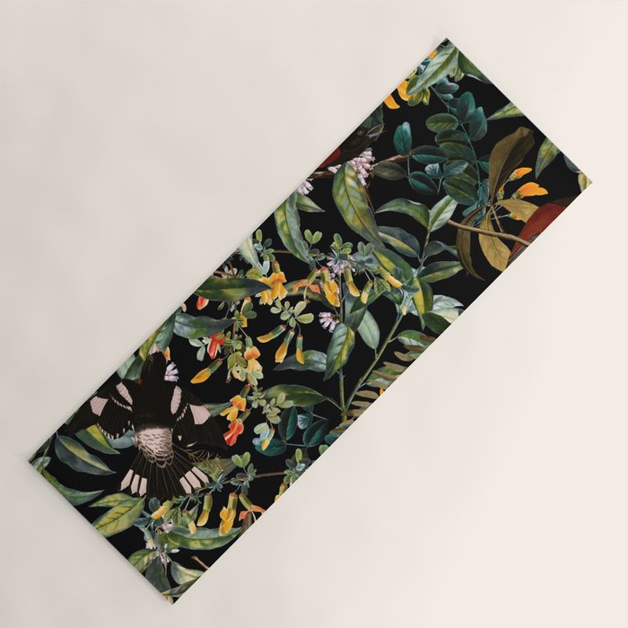 Floral and Birds XLIV Yoga Mat Gallery Image 1