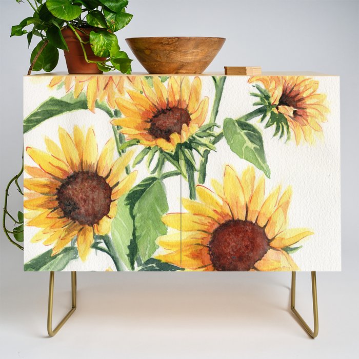 Sunflowers Credenza Gallery Image 1