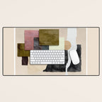 Soft Geometry II Desk Mat Gallery Image 1