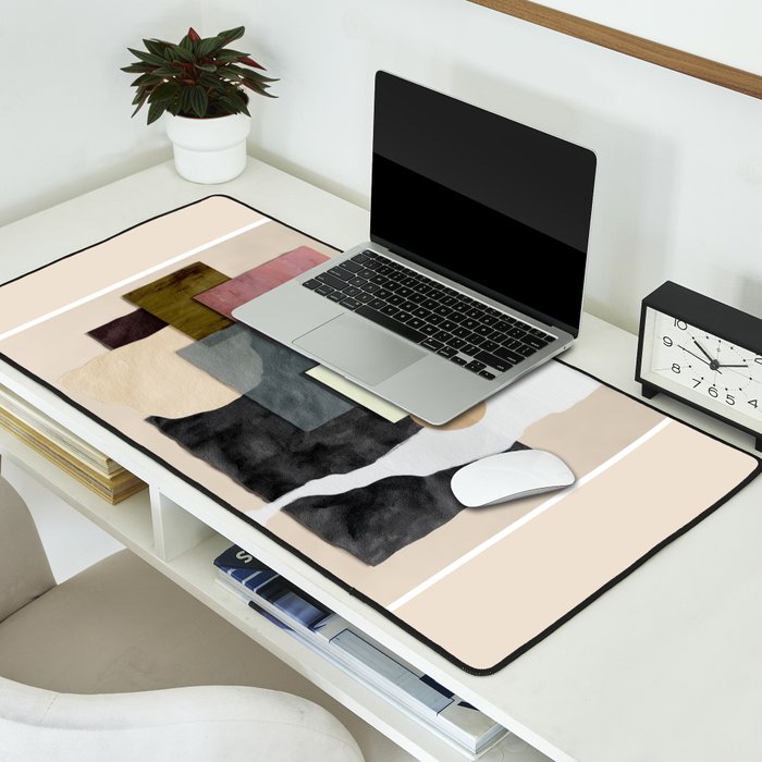 Soft Geometry II Desk Mat Gallery Image 2