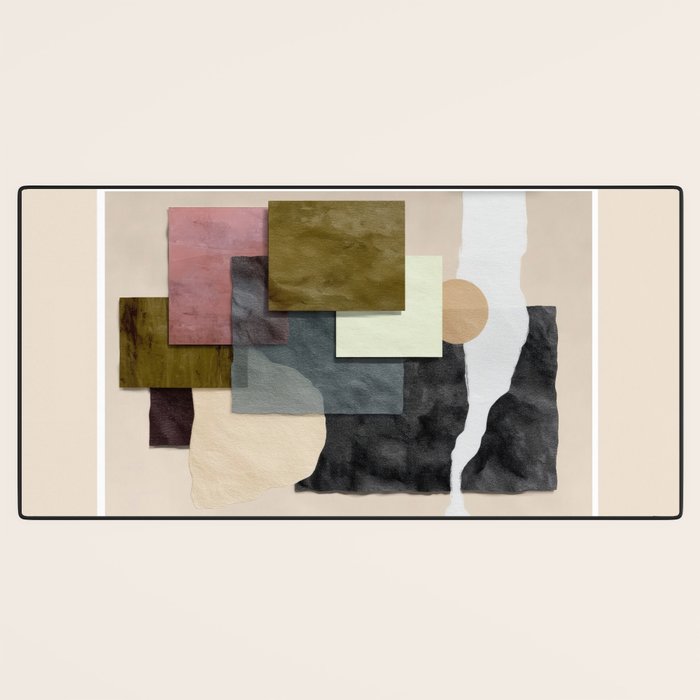 Soft Geometry II Desk Mat Gallery Image 3