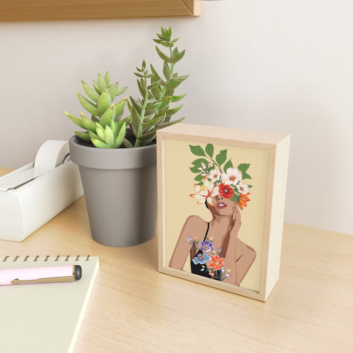 Bloom 1 Mini Art Print Gallery Image 2