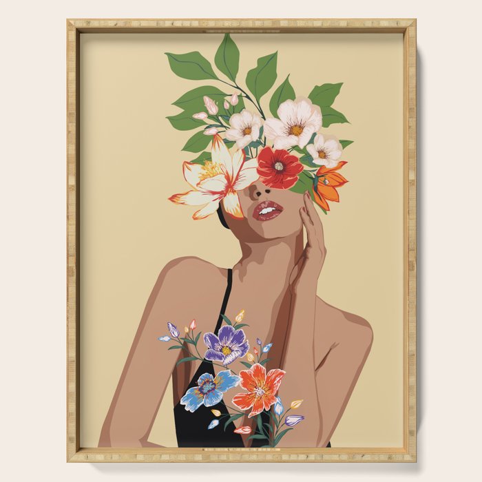 Bloom 1 Serving Tray Gallery Image 1