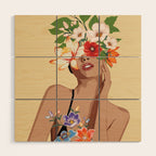 Bloom 1 Wood Wall Art Gallery Image 1
