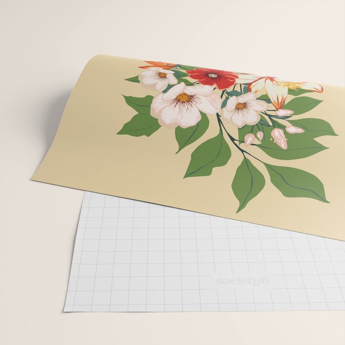 Bloom 1 Wrapping Paper Gallery Image 2