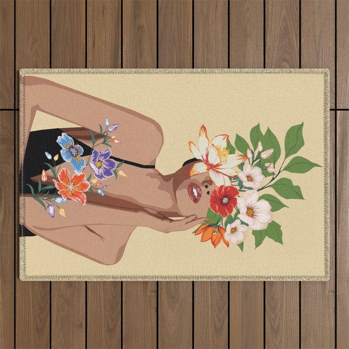 Bloom 1 Outdoor Rug Gallery Image 1