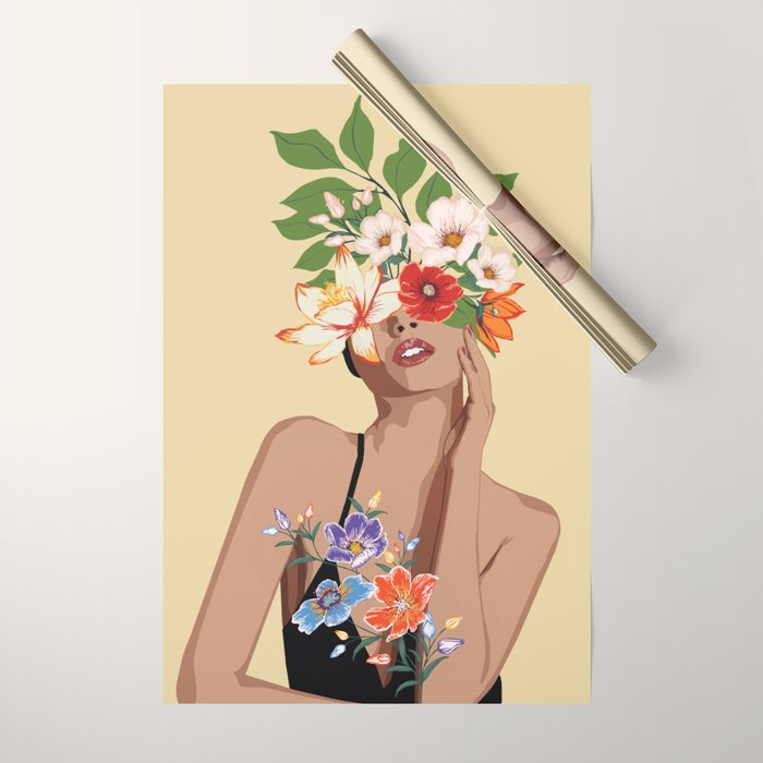 Bloom 1 Wrapping Paper Gallery Image 1