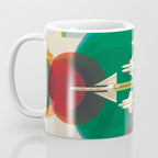 NASA Retro Space Travel Poster The Grand Tour Coffee Mug Gallery Image 3
