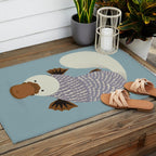 Whimsical Platypus Outdoor Rug Gallery Image 2