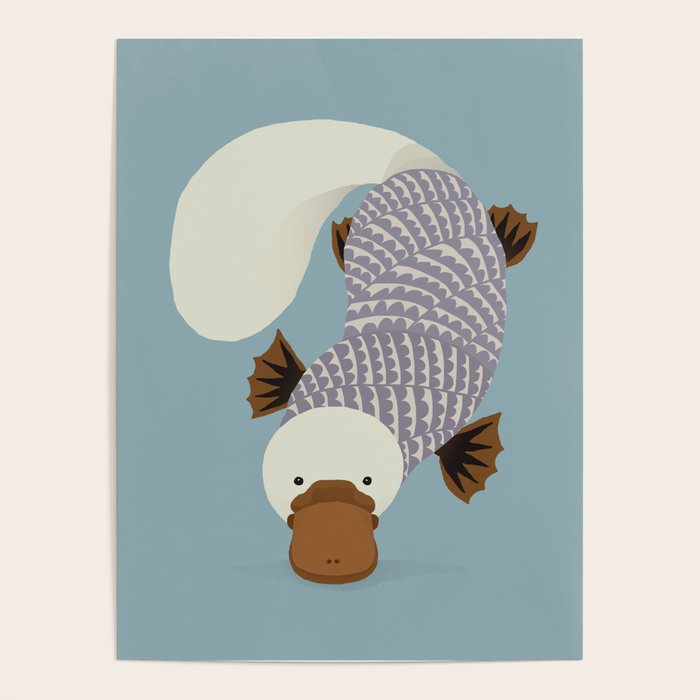 Whimsical Platypus Poster Gallery Image 4