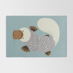 Whimsical Platypus Rug Gallery Image 2