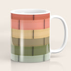 Colorful Tiles In Lines Coffee Mug Gallery Image 1