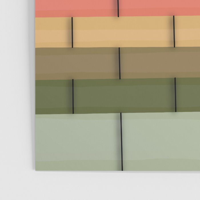 Colorful Tiles In Lines Poster Gallery Image 3